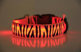 Leopard Nylon Dog Collar