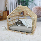 Rattan Woven Cat Nest