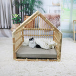 Rattan Woven Cat Nest