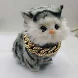 Pet Rhinestone Necklace