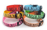 Leopard Nylon Dog Collar