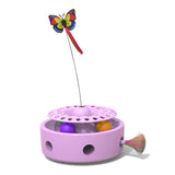 Smart Three-In-One Cat Butterfly Toy