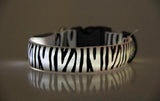 Leopard Nylon Dog Collar