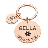 Engraved Pet ID Tag Pendant