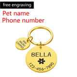 Engraved Pet ID Tag Pendant