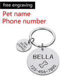 Engraved Pet ID Tag Pendant
