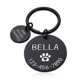 Engraved Pet ID Tag Pendant