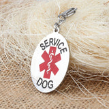 Service Dog Keychain
