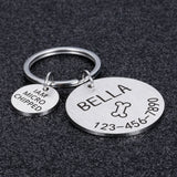 Engraved Pet ID Tag Pendant