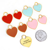 Custom Heart Dog ID Tag