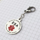 Service Dog Keychain