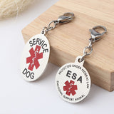 Service Dog Keychain