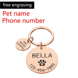 Engraved Pet ID Tag Pendant