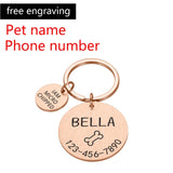 Engraved Pet ID Tag Pendant